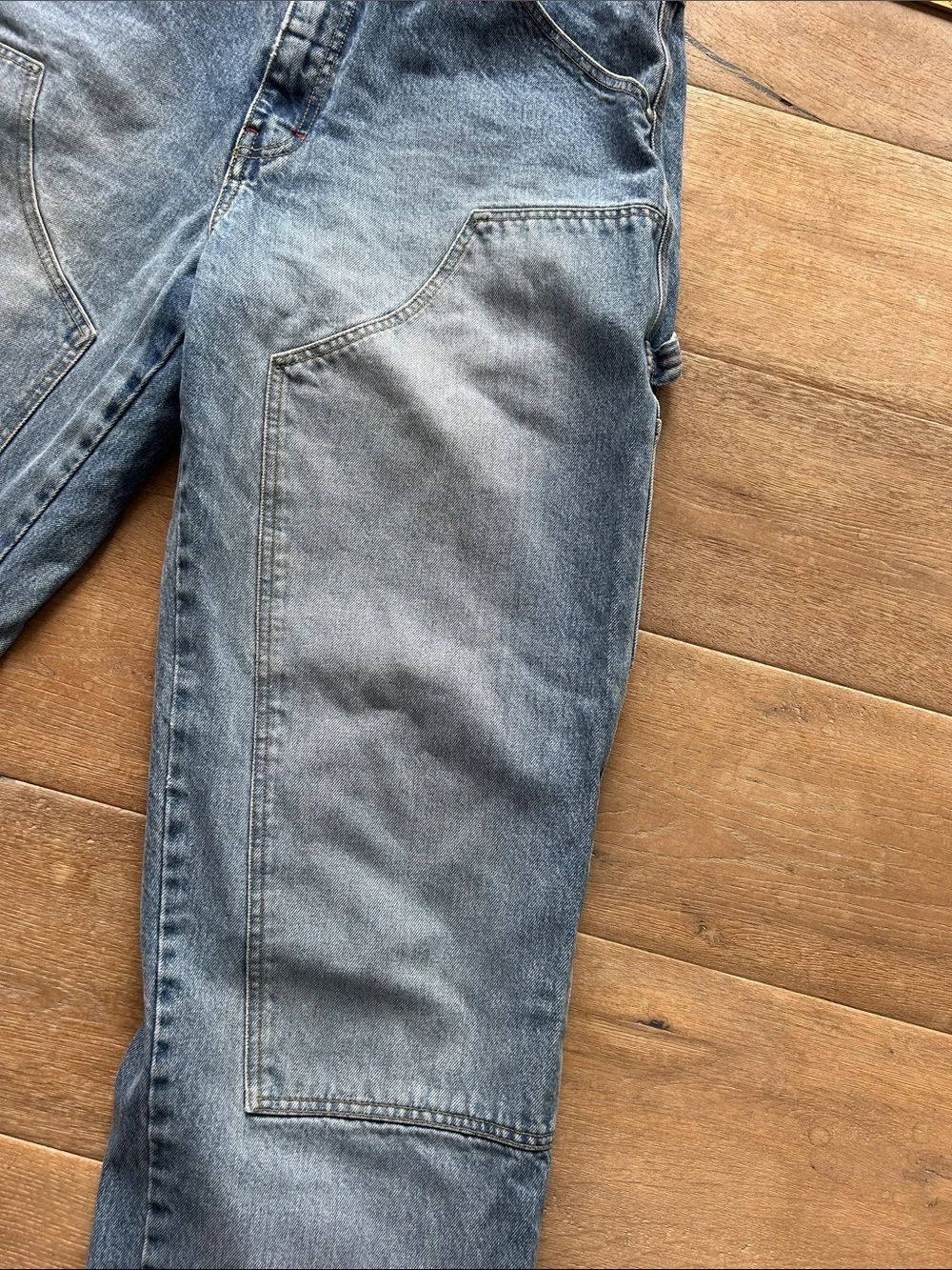 UNIONBAY Men's Washed Blue Carpenter Jeans, vintage